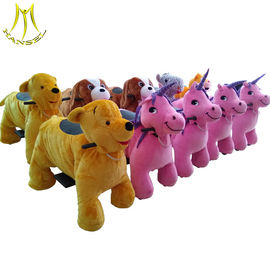 Hansel plush cheap electric stuffed battery operated animal ride fournisseur