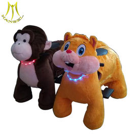 Hansel 	2018 attraction plush unicorn electric scooter ride on animal toy fournisseur