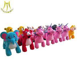 Hansel amusement park indoor coin operated electric ride on animals fournisseur
