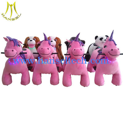 Hansel entertainment equipment walking horse toy motorized animals for rental fournisseur