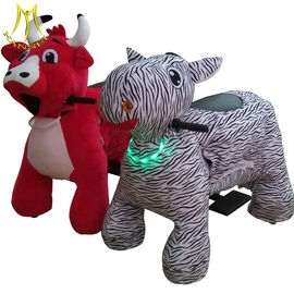 Hansel supper market equipment electric plush motorized stuffed animals for mall fournisseur
