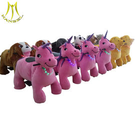 Hansel kids game machine amusement park motorized stuffed animals riding fournisseur