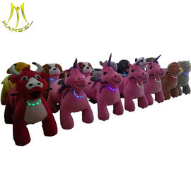 Hansel kids game machine amusement park motorized stuffed animals riding fournisseur