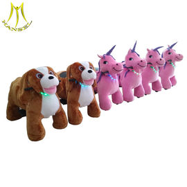 Hansel   kids horse fun rides coin stuffed animals toy  electric animal toy rider fournisseur