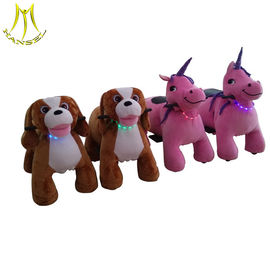 Hansel   kids horse fun rides coin stuffed animals toy  electric animal toy rider fournisseur