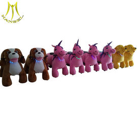 Hansel   kids horse fun rides coin stuffed animals toy  electric animal toy rider fournisseur
