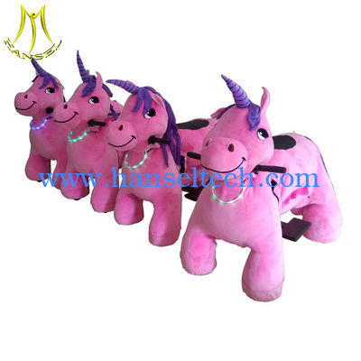 Hansel  kids electrical rider zoo animal bear toy canton coin operated ride 2018 fournisseur