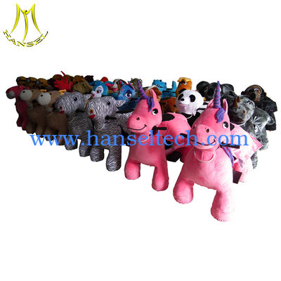 Hansel  hot selling electric plush motorized animals for sale fournisseur