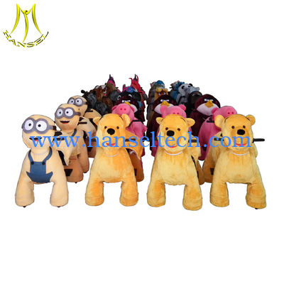 Hansel  hot selling electric plush motorized animals for sale fournisseur