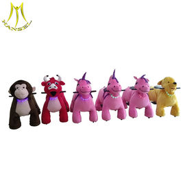 Hansel battery powered plush electric children ride on animal car electric rideable animal in mall fournisseur