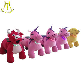 Hansel battery powered plush electric children ride on animal car electric rideable animal in mall fournisseur