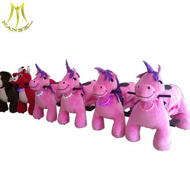 Hansel coin operated animal riding four wheel electric scooter fournisseur