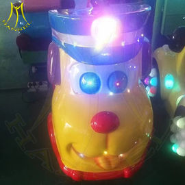 Hansel hot selling used carnival rides fiberglass kids ride on dog car fournisseur