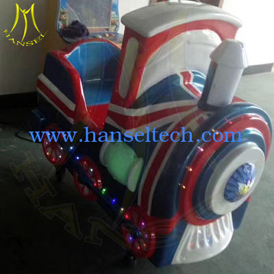 Hansel Used fiber glass kiddie rides happy riding funny racing car fournisseur