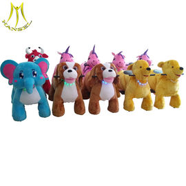 Hansel amusement park kids walking car plush animal electric scooter fournisseur