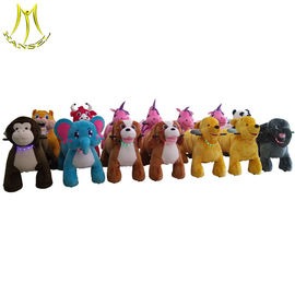 Hansel amusement park kids walking car plush animal electric scooter fournisseur