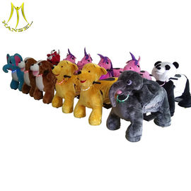Hansel theme park equipment walking electric plush motorized animals fournisseur