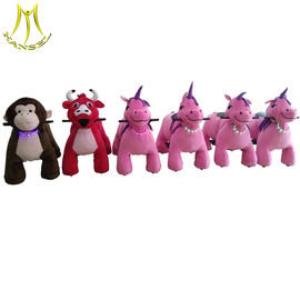 Hansel children rides mall ride on toys plush electric animal scooters fournisseur