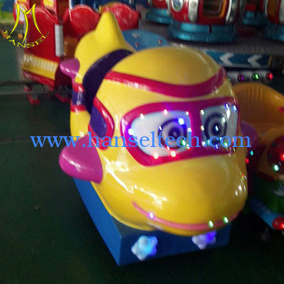 Hansel children coin operated rocking toys electric mini  airplane fournisseur