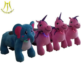 Hansel popular kids coin operated toy rides walking stuffed animal ride fournisseur