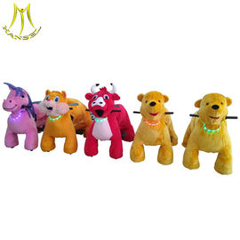 Hansel hot selling toys kids battery operated bull plush ride for kids fournisseur