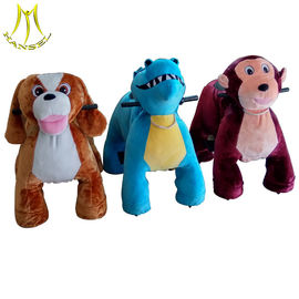 Hansel  coin operated electric plush rideable animal toy unicorn electric scooter with battery fournisseur