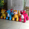 Hansel  children outdoor play machine animal electronic toy animal plush rides fournisseur