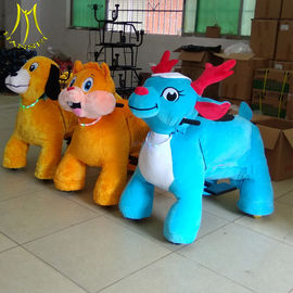 Hansel  new design christmas deer pony scooter furry motorized animals fournisseur