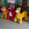 Hansel shopping mall entertainment robot  zebra ride toy furry motorized animals for kids fournisseur