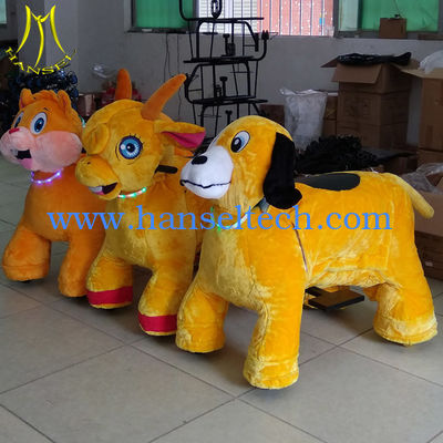 Hansel  kids entertainment equipment ride on animal toy animal scooters in mall fournisseur