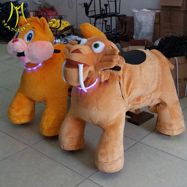 Hansel indoor playgroound for sale plush drive on animals unicorn electric scooter with battery fournisseur