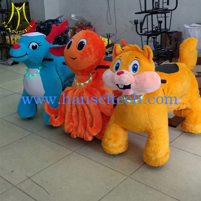Hansel low price battery operated  electrical toy non coin animal kid riding ride fournisseur