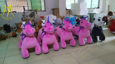 Hansel amusement park playground games stuffed electric animal scooters fournisseur
