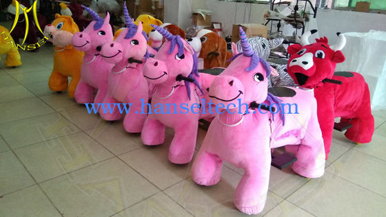 Hansel coin operated indoor playground battery operated animal ride fournisseur