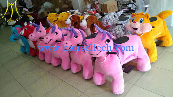 Hansel indoor fairground rides walking electric animal ride on toys for sale fournisseur