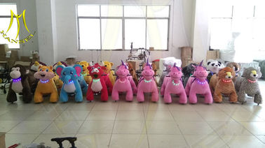 Hansel children ride on animal cars go kart stuffed electric toy animal fournisseur