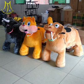 Hansel hot sale children plush battery operated zoo animal toys for birthday parties fournisseur