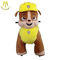 Hansel commercial plush animals dog scooter kids plush walking paw patrol ride on shopping mall fournisseur