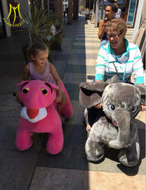 Hansel hot selling battery operated plush unicorn electric scooter ride on toy elephant fournisseur