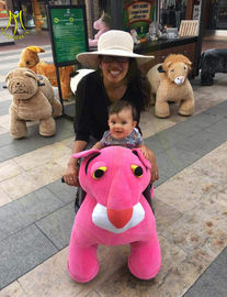 Hansel hot selling battery operated plush unicorn electric scooter ride on toy elephant fournisseur