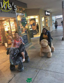 Hansel  wholesale walking coin operated popular animal bike for mall walking animal toy animal scooter in mall fournisseur