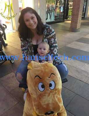 Hansel  indoor playground battery operated  electric  zoo animal toys for kids fournisseur