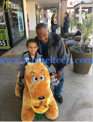 Hansel  indoor playground battery operated  electric  zoo animal toys for kids fournisseur