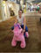 Hansel battery operated kiddie electric ride on walking toy unicorn in mall fournisseur