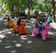 Hansel kids amusement park equipment plush electric animal kids scooter fournisseur