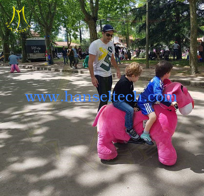 Hansel commercial walking animal toy ride electric animal for park fournisseur