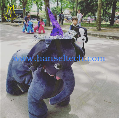 Hansel commercial walking animal toy ride electric animal for park fournisseur