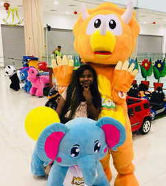 Hansel  battery animal design coin operated kids ride machine for shopping mall fournisseur