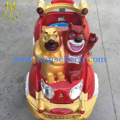 Hansel hot selling amusement park equipment ride on fiberglass ride on animal fournisseur