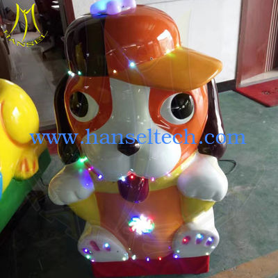 Hansel hot selling amusement park equipment ride on fiberglass ride on animal fournisseur